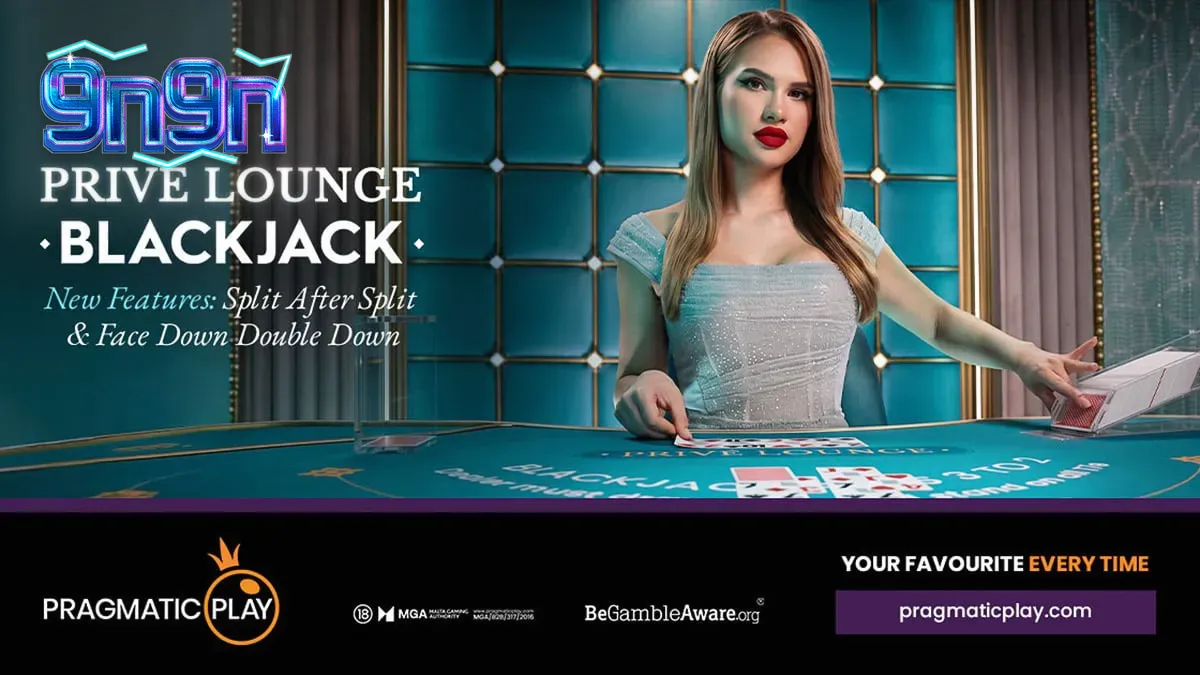 Meja permainan blackjack mewah dengan suasana kasino VIP